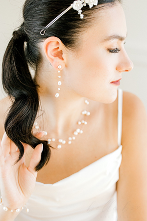 Alisia Freshwater Pearl Drop Earrings