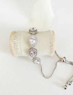 Lindi Adjustable Diamond Bracelet