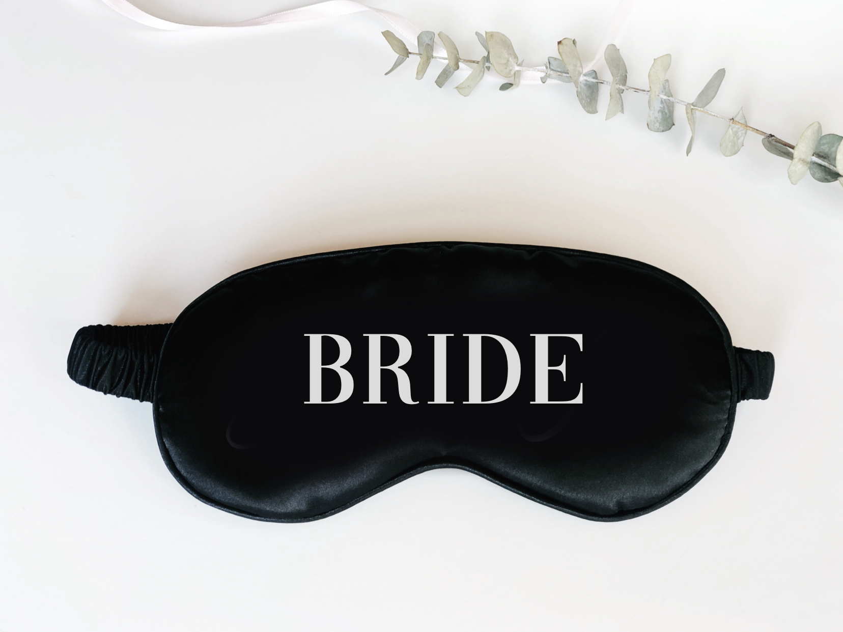 Bride Bold Font Eye Mask