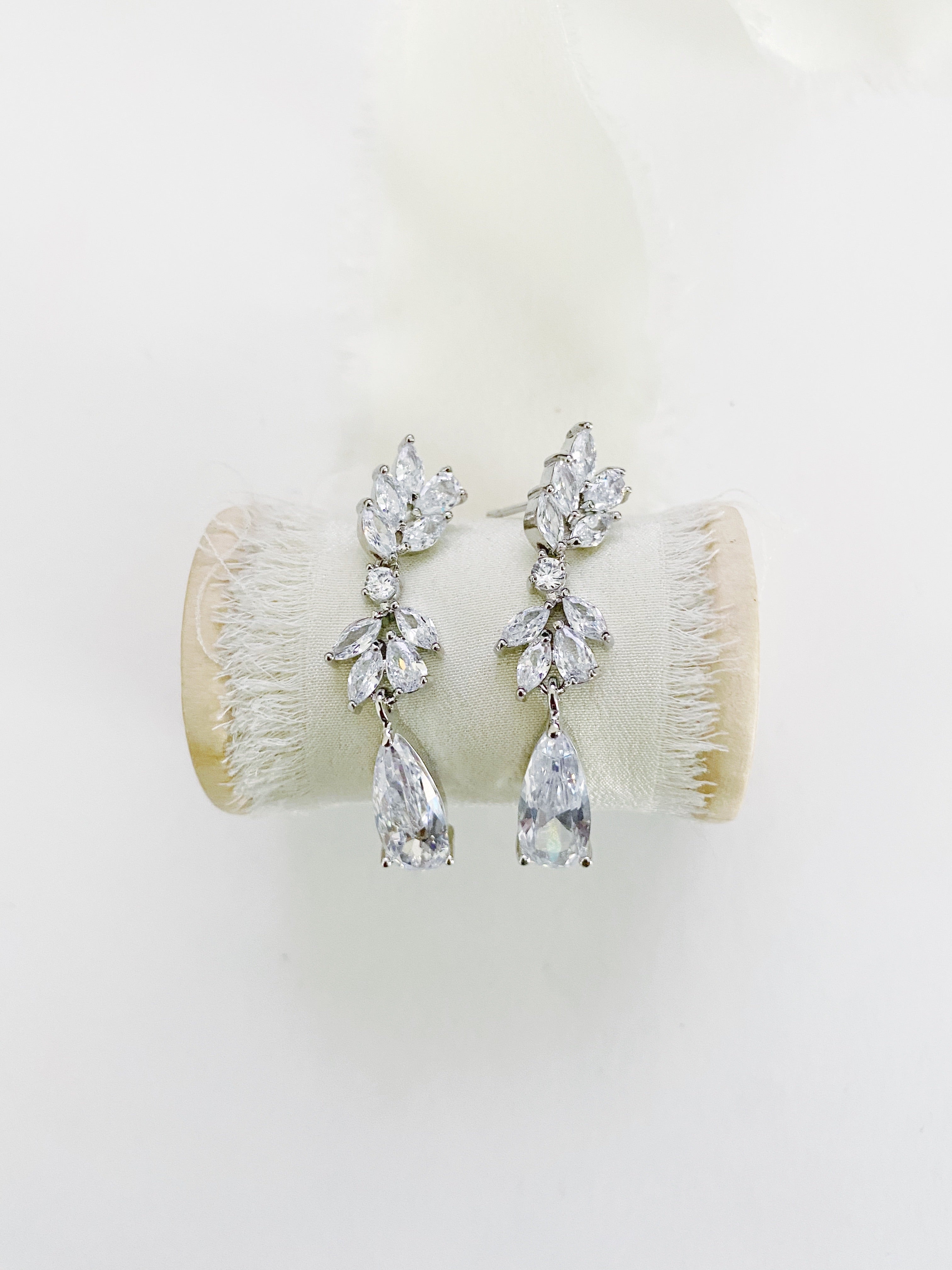 Joanna Diamond Wedding Earrings